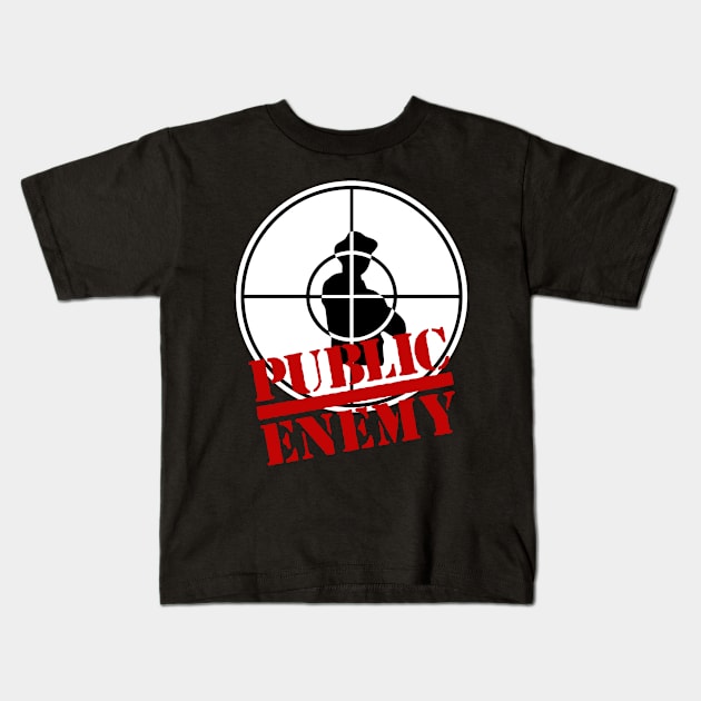 Public Enemy Kids T-Shirt by jhone artist